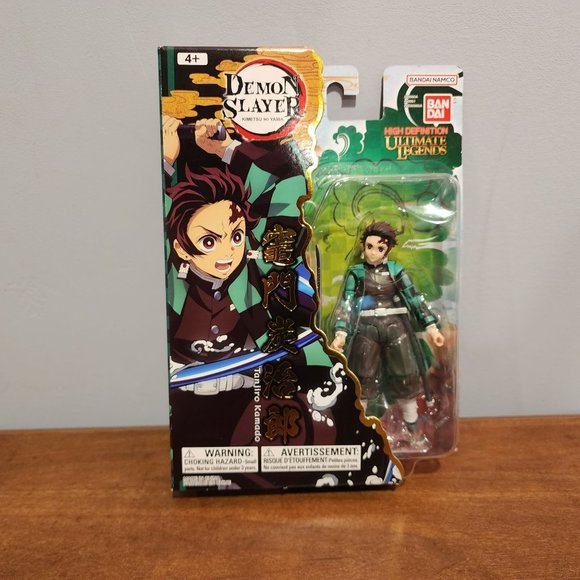 Demon Slayer Ultimate Legends Figure Bandai Tanjiro Inosuke Zenistu In Hand - Picture 3 of 8